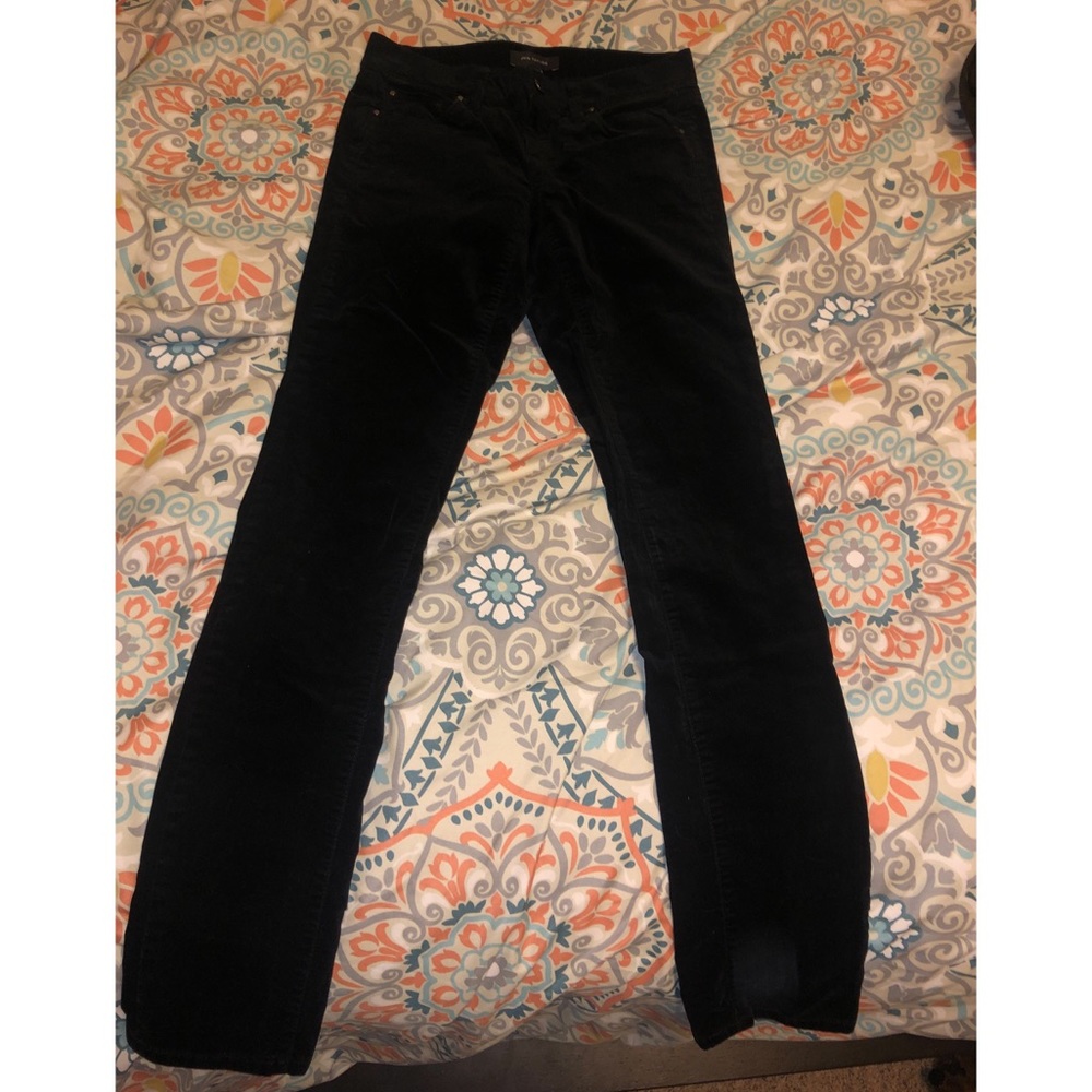 Ann Taylor Black Corduroy Pant